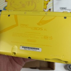Nintendo New 3DS XL Pikachu Yellow Edition Console CIB Complete In Box Authentic