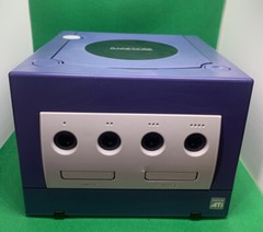 Purple Nintendo GameCube System Console – Ready to Play W/ controller and wires.