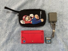 Nintendo DS Lite – Limited Edition Pokémon Pokédex Red – w/ Charger & Case