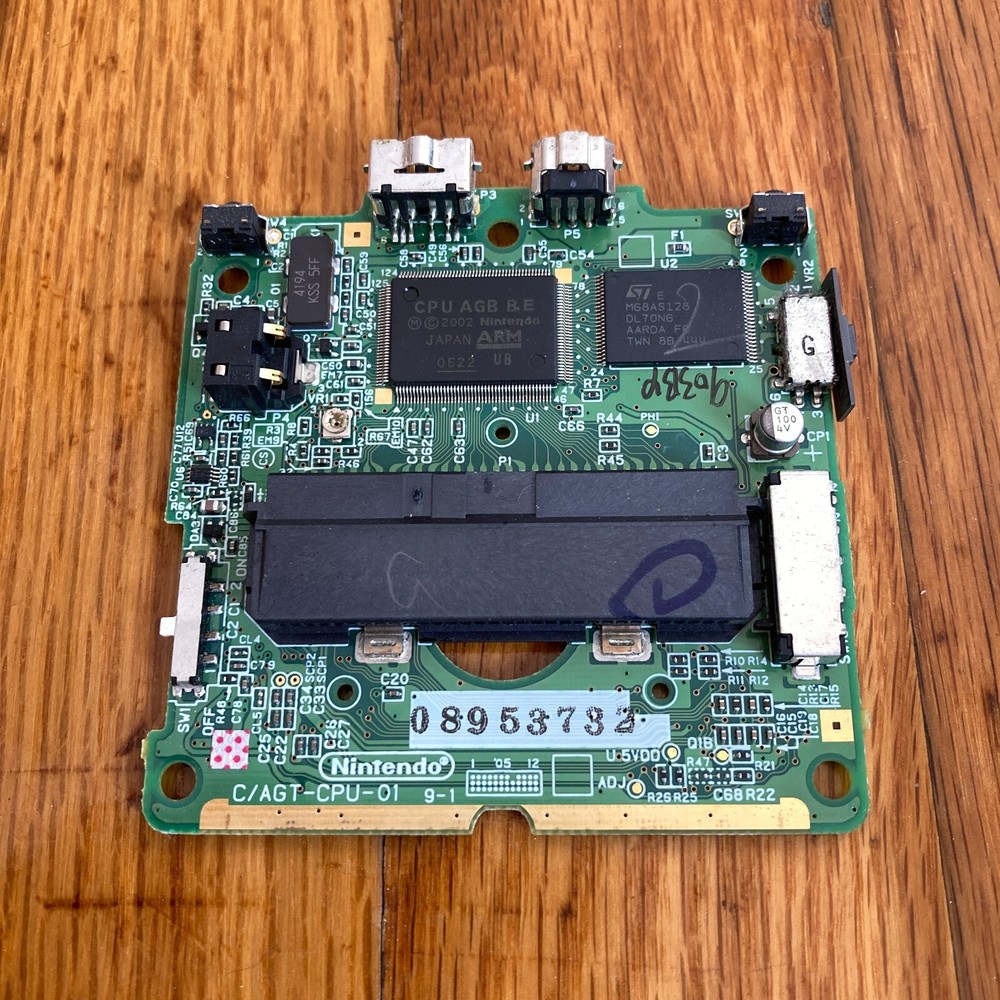 Nintendo GameBoy Advance GBA SP AGS-101 OEM Motherboard CPU Tested Works