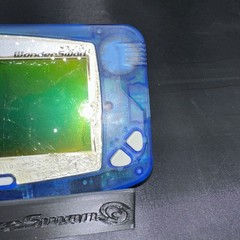 Bandai Wonderswan Clear Blue SW-001 for Parts or Repair