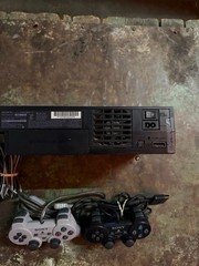 Sony PlayStation 2 PS2 Fat Console with OEM Cords + 2 Controllers + Memory Card