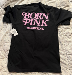 NEW BlackPink X Verdy Born Pink T-Shirt Size Small Pop-Up Girls Don’t Cry Black