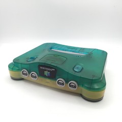 Nintendo 64 Console only Clear Blue N64 Made in Japan Tested
