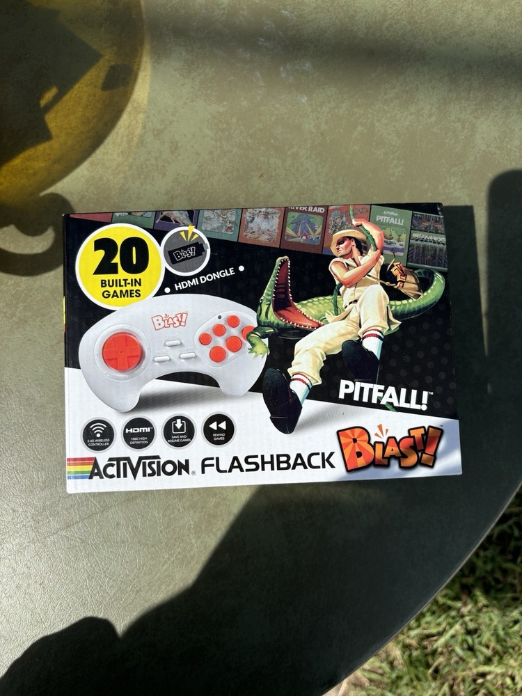 NEW Activision Pitfall Flashback Blast 20 Built-In Games HDMI Handheld System