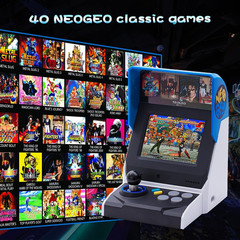 SNK 40Th Anniversary NEOGEO MINI Arcade Console, 3.5″ Screen with 40 Classic Gam