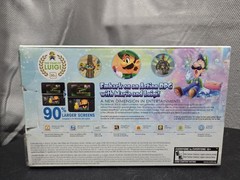 Nintendo 3DS XL Mario & Luigi Dream Team Silver Edition Original Box US Complete
