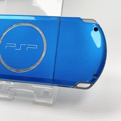 PSP Playstation Portable Vibrant Blue PSP 3000 VB Console USB cable Tested Japan
