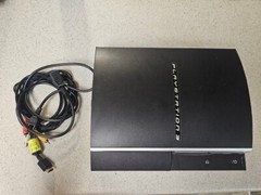 PlayStation 3 PS3 Fat 160GB Black CECHP01. BLURAY ISSUE. PLAYS PS1 GAMES. 1 REMO
