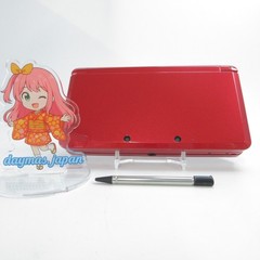 【Near Mint】Nintendo 3DS Metallic Red Console ONLY Japanese Edition #RET0213/06