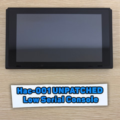 Nintendo Switch HAC-001 V1 Console Unpatched Serial Model Rank & Set Selectable