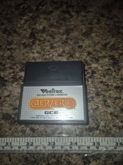 Vectrex Arcade System Video Game Console, controller, installed game, cartridge