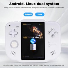 MagicX Zero 40 Handheld Game Console, 4.0 Inch IPS Screen Retro Video Games C…