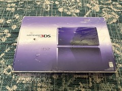 Nintendo 3DS Midnight Purple Console Bundle – Complete in Box with 9 Games Zelda