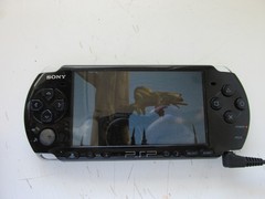 Sony PSP-3001 Handheld Console W/ Charger & 1 Disc Tested Working.