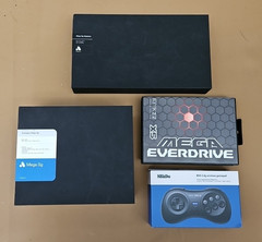 Analogue Mega SG With 8bitdo Controller, Mega Everdrive X5, And More