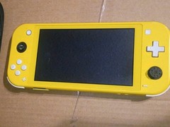 Nintendo Switch Lite Yellow Handheld Console Working
