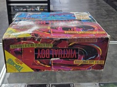 Nintendo Virtual Boy Console w/ Box Controller Needs Repair No Video Not Working