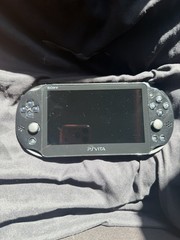 Sony Playstation Vita Slim PS Vita PCH-2001 Handheld Game System Black TESTED