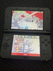 Nintendo New Nintendo 3DS XL Black Handheld System 3D 4GB Wireless 2015