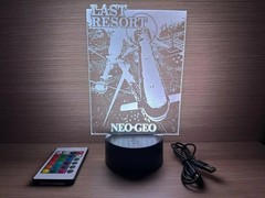 READ INFO -Logo RGB Led Lamp Neo Geo Last Resort aes mvs cd pocket
