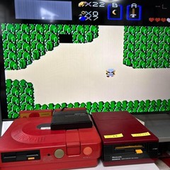 Nintendo Famicom Disk System HVC-022 Rare Board 01 New Belt Tested working Japan