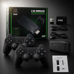 Retro Game Console 4K HDMI Plug Play 20000+ Games with Gamepad Controllers New