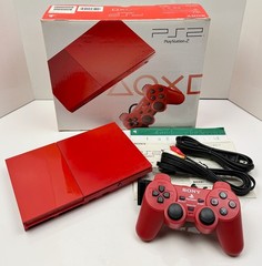 Sony PlayStation 2 Cinnabar Red PS2 Slim Console Complete In Box *Excellent*