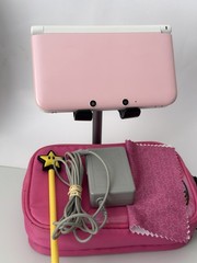 Nintendo 3DS XL Pink/White Console TESTED USA Model w/Stylus &Charger (128GB)