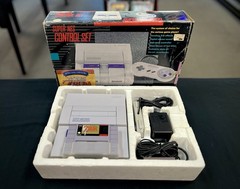 Super Nintendo System (Zelda Set) Game, paperwork, styrofoam & matching numbers