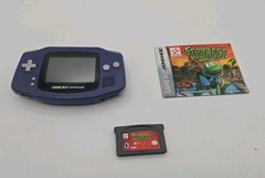 Nintendo Gameboy Advance AGB001 Cobalt Indigo Blue Handheld System Console GBA