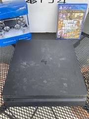 Sony PlayStation PS4 Slim 500GB Black Console Complete, New Controller CUH-2215A