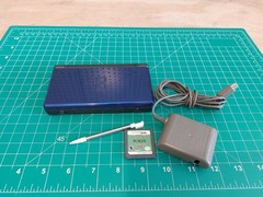 Nintendo DS Lite Handheld Console Cobalt Blue Works