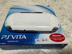 Sony Playstation PS Vita PCH-1100 Console System Crystal White with Box Tested