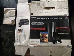BOX ONLY PlayStation 3 Limited Edition Spider-Man 3 Damaged Box
