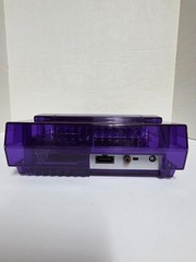 Custom Super Nintendo Transparent Purple/Smoke UPGRADED Triad Power Suppy