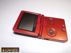 TESTED & WORKING! Red Nintendo Gameboy Advance SP 001 System – 616a
