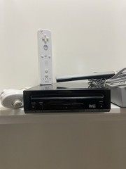 Nintendo Wii Black RVL-101 Console Bundle Tested Working
