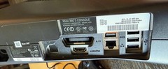Microsoft Xbox 360 S Slim W/250gb Hard Drive 5 Used Games 5 Used Controllers Lot