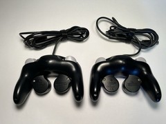 Nintendo GameCube DOL-001 Console Bundle 2 OEM Controllers + CIB Game WORKING