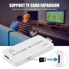 4K HDMI Retro Gaming Stick – 30000 Classic Games Loaded, Wireless Controller R