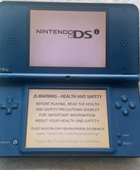 Nintendo DSi XL Handheld Console Midnight Blue Fully Tested *Please Read*