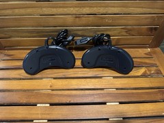 SEGA Genesis 2 Console 4 Controllers Power Adapter Sonic Collectibles & 2 Games