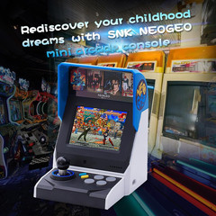 SNK 40Th Anniversary NEOGEO MINI Arcade Console, 3.5″ Screen with 40 Classic Gam