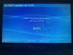 PSP 1001 PlayStation Portable Black W/ One Game Needs New Battery No Charger