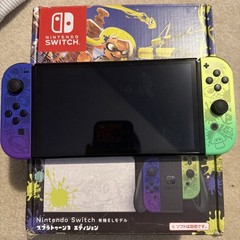 Nintendo Switch OLED Splatoon 3 Limited Edition Beautiful