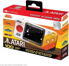 Atari Pocket Player Pro with 100 Games and Headphone Jack