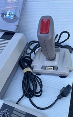 Nintendo NES Original Console W/ Mario Games 1 Controller Gunshot (Tested)