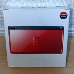 Nintendo DS Lite Crimson Black Red Console CIB Complete in Box Near Mint