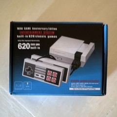 Mini Game Anniversary Edition 620 NES Console, 620 Built-In Games, AV OUT